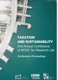 TAXATION AND SUSTAINABILITY 2nd Annual Conference of NOVA Tax Research Lab